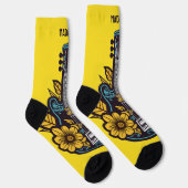 Chaussette Nom et couleur personnalisés (Droite)