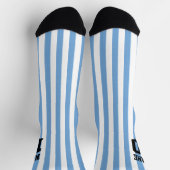 Chaussette Nom et numéro personnalisés Argentine Indicateur (Haut)