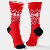 CHAUSSETTE NOM PERSONNALISÉ (Angulaire)