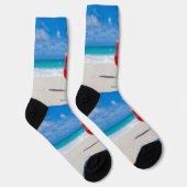 Chaussette Nom personnalisé Beach Coctail (Droite)