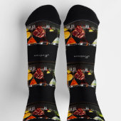 Chaussette Nom personnalisé Cocktail Party (Haut)