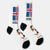 Chaussette Nom personnalisé Islande (Droite)