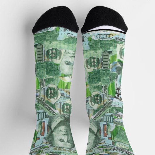 Chaussette Nomenclatures de cent dollars (Haut)