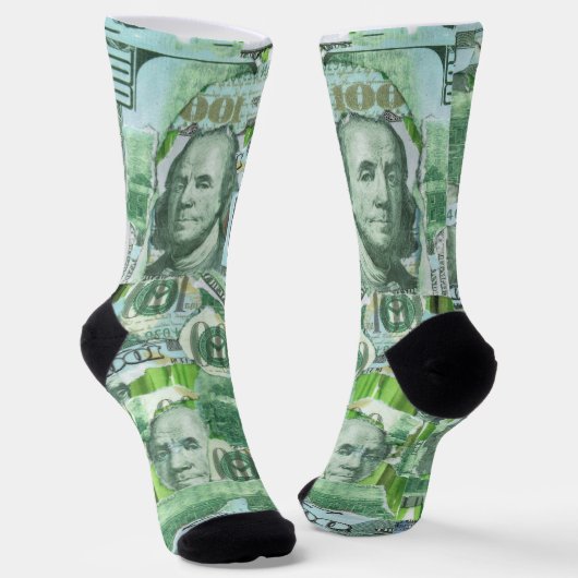 Chaussette Nomenclatures de cent dollars (Angulaire)