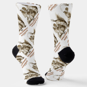 Chaussette Non-sens rare (Lobster Quadrille Wonderland)