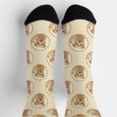 Chaussette Norfolk Terrier Peinture mignonne Original Animal (Haut)