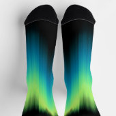 Chaussette Northern Lights Socks Aurora Art Socks Customized (Haut)