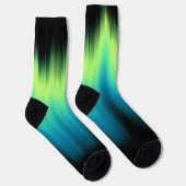 Chaussette Northern Lights Socks Aurora Art Socks Customized (Droite)