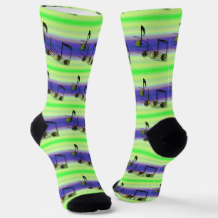 Chaussette Notes de dubstep