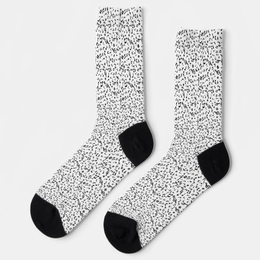 Chaussette Notes de Musique (Gauche)