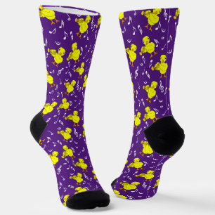 Chaussette Notes de musique de trompette