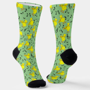 Chaussette Notes de musique de trompette