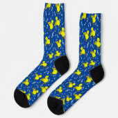 Chaussette Notes de musique de trompette (Gauche)