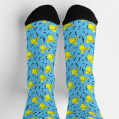 Chaussette Notes de musique de trompette (Haut)