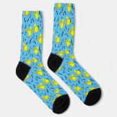 Chaussette Notes de musique de trompette (Droite)