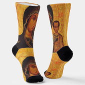 Chaussette Notre-Dame de Kazan Icône orthodoxe (Angulaire)