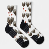 Chaussette Notre première Saint Valentin en tant que Monsieur (Droite)