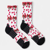 Chaussette Notre première Saint Valentin en tant que Monsieur (Droite)
