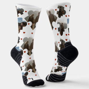 Chaussette Notre première Saint Valentin en tant que Monsieur