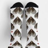 Chaussette Notre première Saint Valentin en tant que Monsieur (Haut)