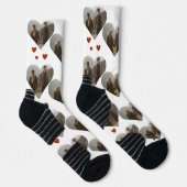 Chaussette Notre première Saint Valentin en tant que Monsieur (Droite)