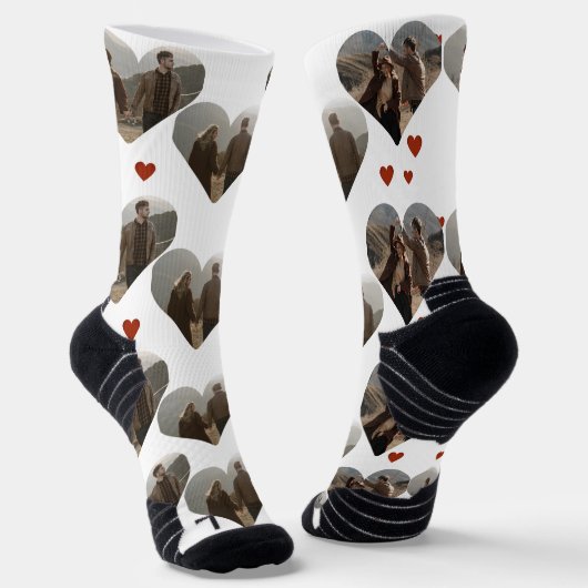 Chaussette Notre première Saint Valentin en tant que Monsieur (Angulaire)