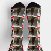 Chaussette Notre première Saint Valentin en tant que Monsieur (Haut)