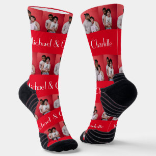 Chaussette Notre première Saint Valentin en tant que Monsieur