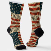 Chaussette Nous les chaussons du peuple (Angulaire)