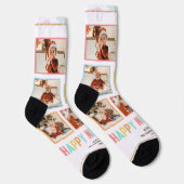 Chaussette Nouvel an Bébé personnalisé durable Premium équipa (Droite)