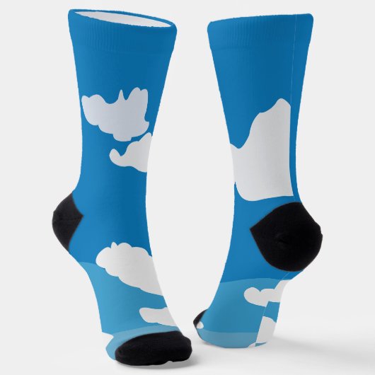 Chaussette Nuage de Ciel Bleu (Angulaire)