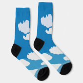 Chaussette Nuage de Ciel Bleu (Droite)