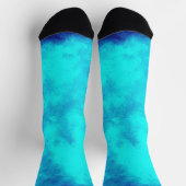 Chaussette Nuage de tempête bleue (Haut)
