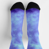 Chaussette Nuage de tempête bleue (Haut)