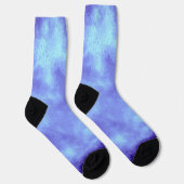 Chaussette Nuage de tempête bleue (Droite)