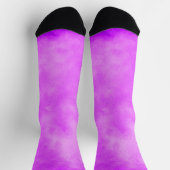 Chaussette Nuage de tempête violet pincé (Haut)