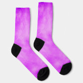 Chaussette Nuage de tempête violet pincé (Droite)