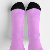 Chaussette Nuages de tempête rose (Haut)