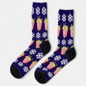 Chaussette Nuit de cinéma festive et originale sur le thème d (Gauche)