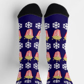 Chaussette Nuit de cinéma festive et originale sur le thème d (Haut)
