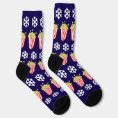 Chaussette Nuit de cinéma festive et originale sur le thème d (Droite)