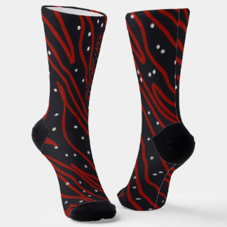 Chaussette Nuit étoilée, Nuit du Tigre Rouge