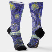 Chaussette Nuit étoilée par Vincent van Gogh (Angulaire)
