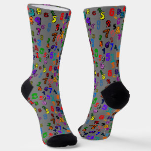 Chaussette Number pattern