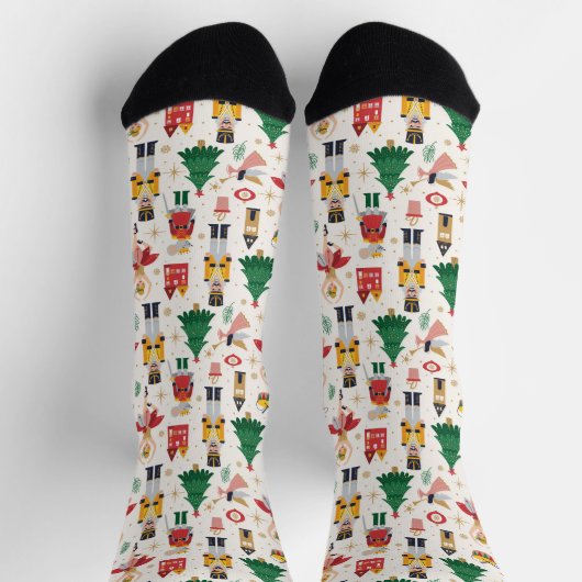 Chaussette Nutcracker Ballet Motif de vacances (Haut)