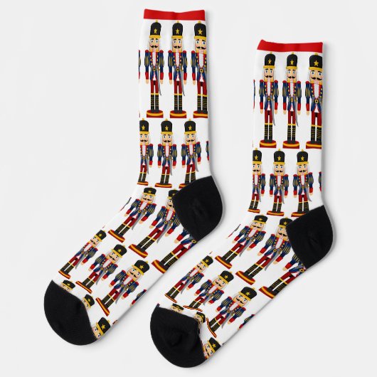 Chaussette Nutcracker Fun Noël Pour Hommes Et Femmes (Gauche)