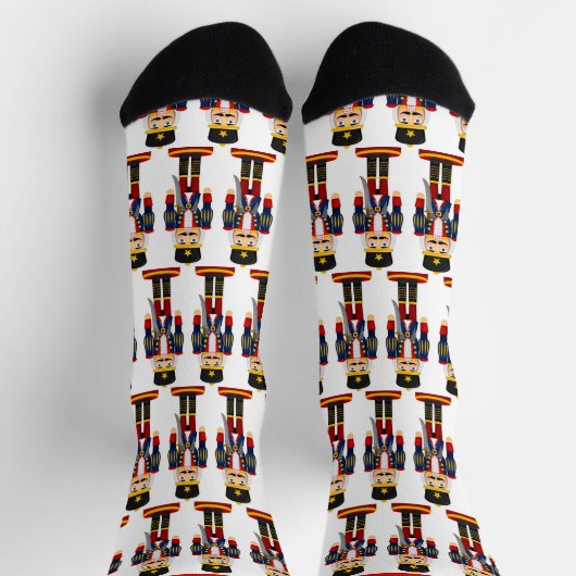Chaussette Nutcracker Fun Noël Pour Hommes Et Femmes (Haut)