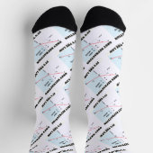 Chaussette Obey Refraction C'est La physique de droit de l'Ét (Haut)