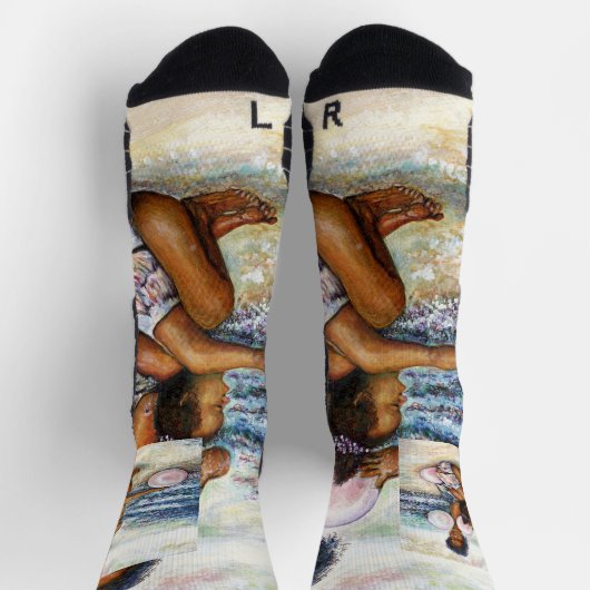 Chaussette Obsédés par la conquête de l'impossible (Haut)