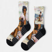 Chaussette Obsédés par la conquête de l'impossible (Gauche)